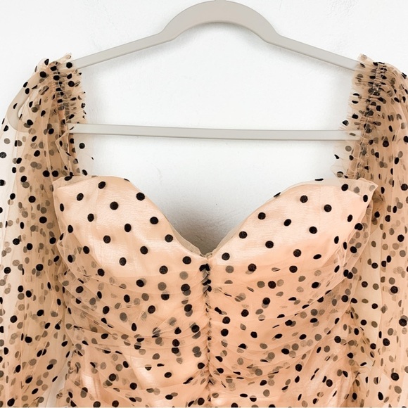 MAJORELLE Secrets Dress in Dark Nude Sz M - Picture 5 of 11